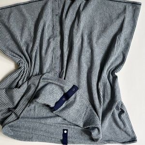 Lululemon Vinyasa Scarf Yoga Athleisure Wrap Blue